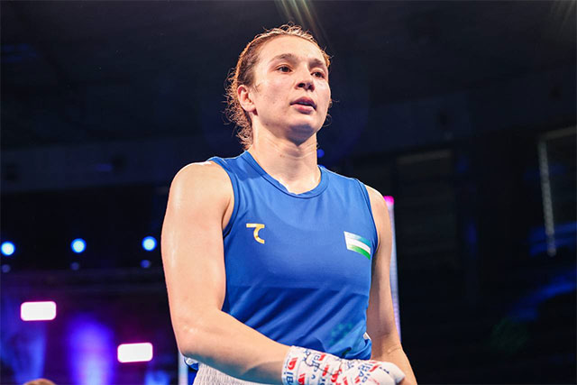 Navbakhor Khamidova Claims Silver at World Boxing Championships in Liverpool