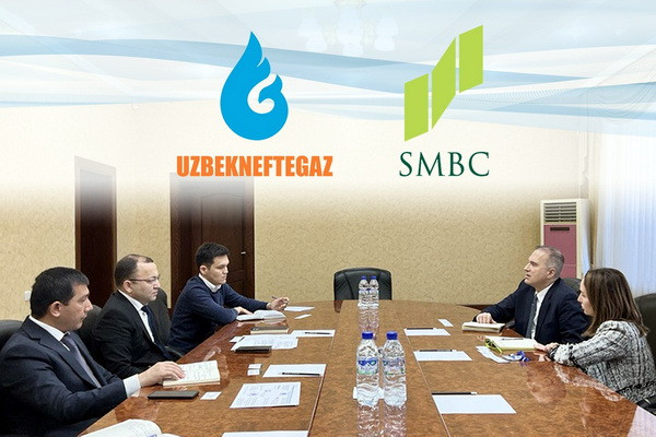 Uzbekneftegaz: Opportunities for financing projects were discussed with the Japanese bank "SMBC"