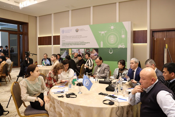 FAO and the Ministry of Agriculture promote knowledge, innovation and digital agriculture in Uzbekistan