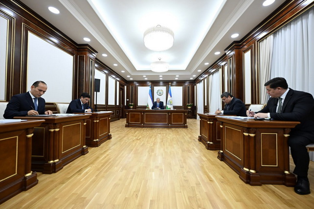 President reviews progress in land registration and cadastre development