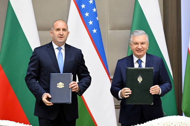 Uzbekistan and Bulgaria Sign Joint Declaration