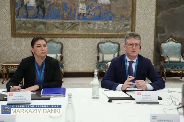 Issues of cooperation with a member of the board of the Swiss National Bank were discussed