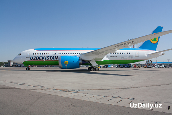 “Boeing-787-Dreamliner” Дубайга парвоз қилади