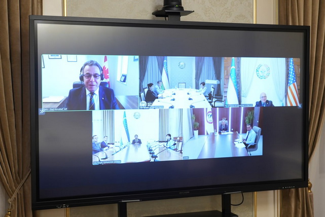 Senate of Uzbekistan Discusses Interparliamentary and Economic Cooperation with Canada
