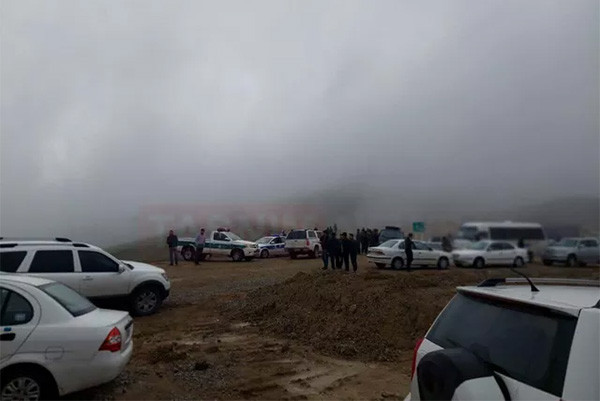 A helicopter carrying President Raisi makes a hard landing in Iran