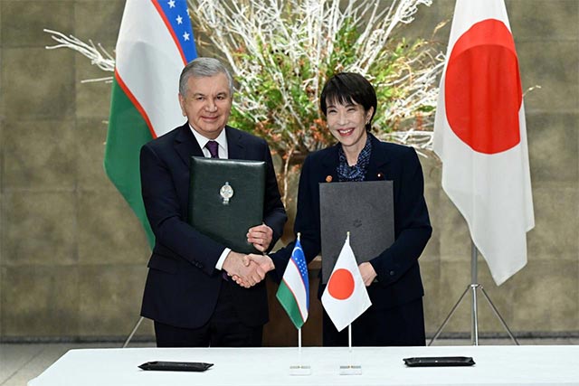 Mirziyoyev and Takaichi Discuss Expansion of the Strategic Partnership Between Uzbekistan and Japan