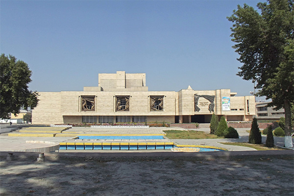 New building of Qoqand city musical drama theatre launched