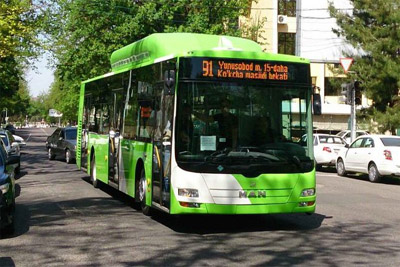 MyBus Tashkent app for tracking bus traffic is launched