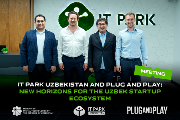 Встреча IT Park Uzbekistan с Plug and Play: Новые горизонты для узбекистанской стартап-экосистемы