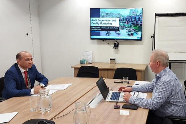 A meeting on improving the quality of work of audit organizations was held in London