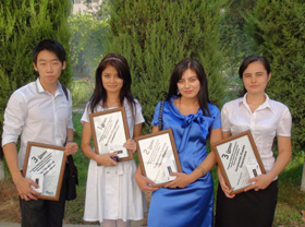 Carlsberg Uzbekistan hands over four stipends to students