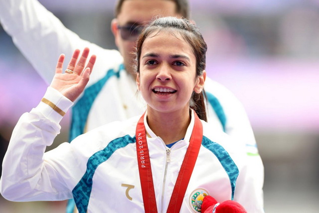 Asila Mirzayeva becomes champion of the 2024 Paralympics