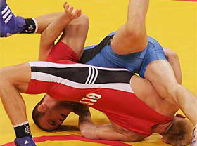 Uzbekistan’s grapplers rule the mat on the opening day