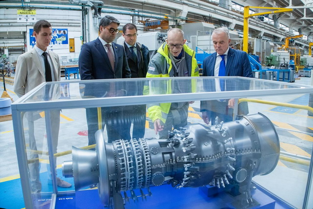 Ўзатом Ansaldo Energia'да турбогенератор технологиясини ўрганмоқда