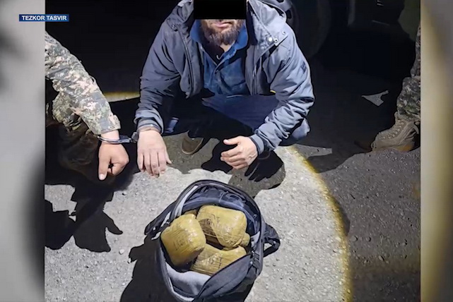 Uzbek law enforcement foils drug smuggling operations from Tajikistan