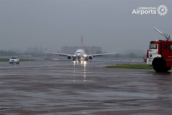 Red Sea Airlines makes the first flight to Tashkent
