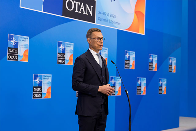 President of Finland Alexander Stubb Arrives in Tashkent on Official Visit
