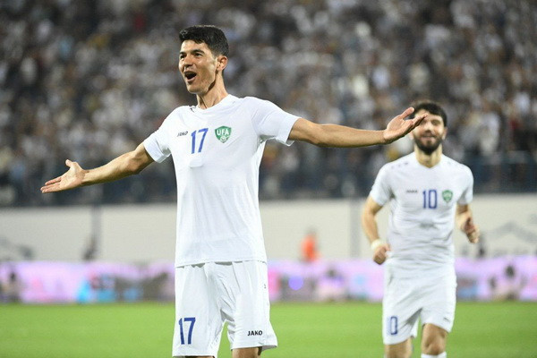Uzbekistan clinches a 3-0 victory over Sri Lanka