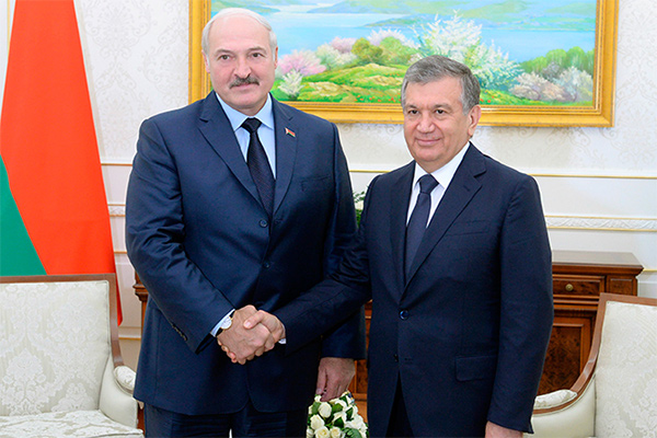 Mirziyoyev and Lukashenko Discuss Joint Projects and Enhanced Cooperation