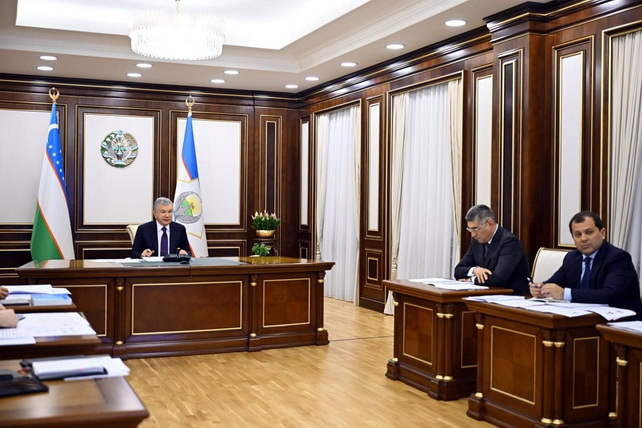 President of Uzbekistan Reviews Plans for Development of Construction Materials Industry