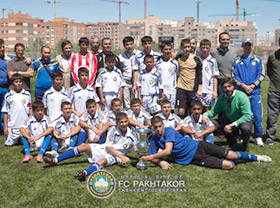 Pakhtakor youngsters win tournament in Spain