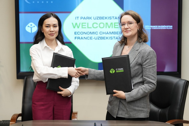 IT Park Uzbekistan va Fransiya-O‘zbekiston iqtisodiy palatasi hamkorlik memorandumini imzoladi