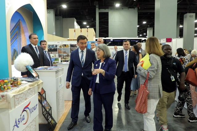 Uzbekistan delegation showcases tourism potential at WTE Miami 2024