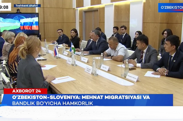 Uzbekistan and Slovenia Reach Agreement on Employment of Citizens in the European Market