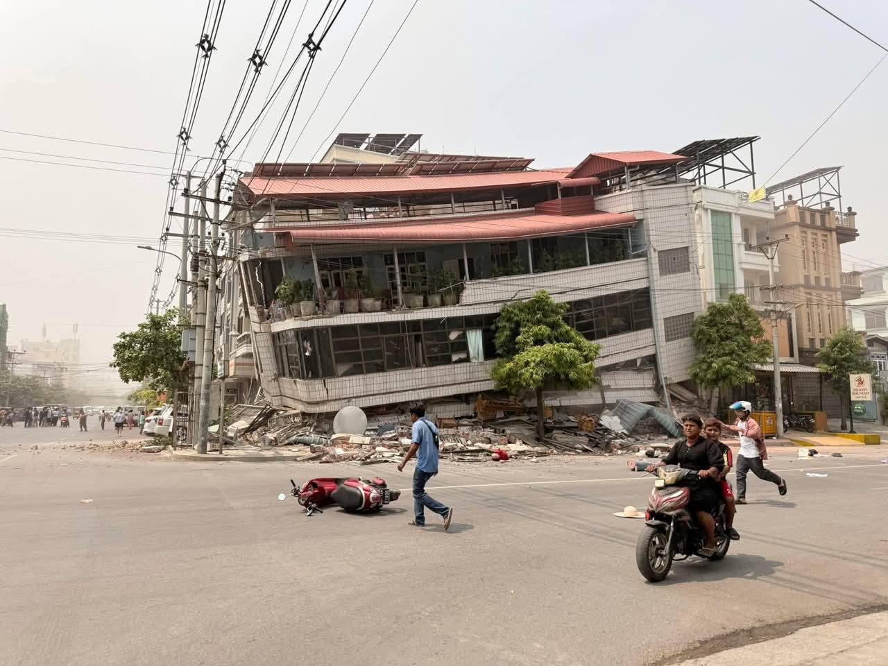 Powerful earthquake in Myanmar: Magnitude 7.7, destruction across multiple countries