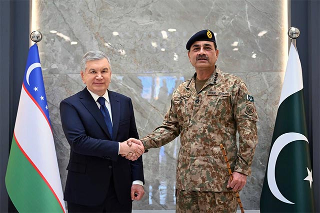 President of Uzbekistan Reviews Pakistan’s Defense Industry Capabilities