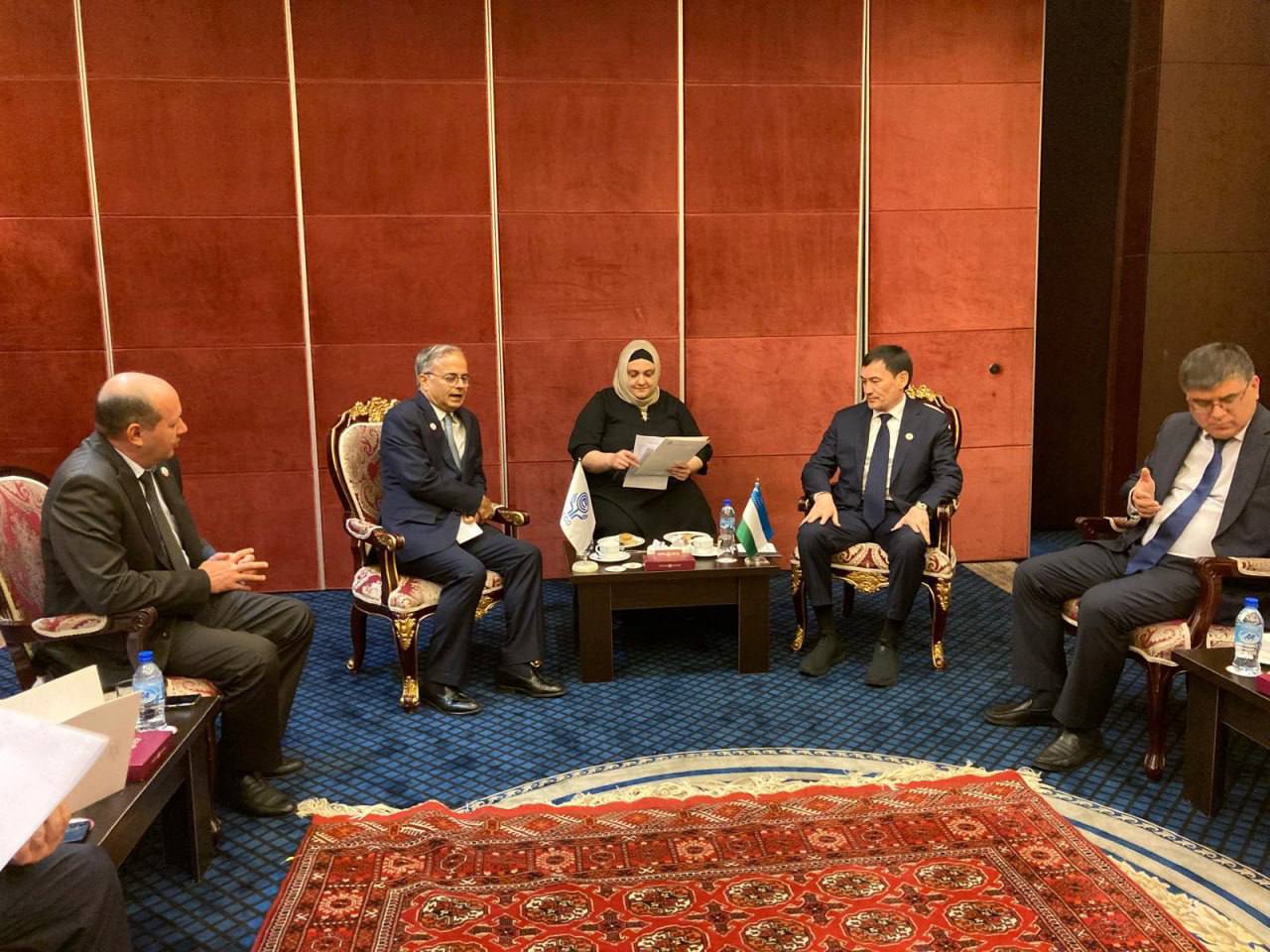 Tehronda O‘zbekiston transport vaziri IHT Bosh kotibi bilan uchrashdi