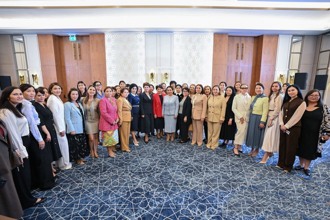 Tanzila Narbayeva discussed support for women’s entrepreneurship in Astana