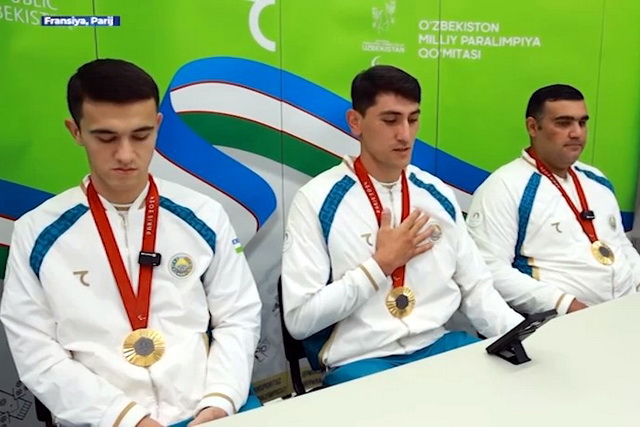 Shavkat Mirziyoyev congratulates Paralympians on their victory via phone