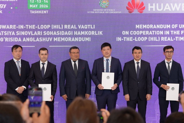 Uzbekistan, Huawei Sign Energy System MoU