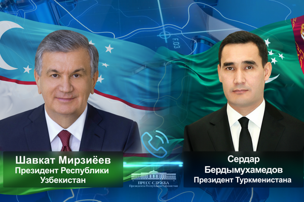 Ўзбекистон ва Туркманистон Президентлари кўп қиррали ҳамкорликни янада кенгайтириш масалаларини муҳокама қилдилар
