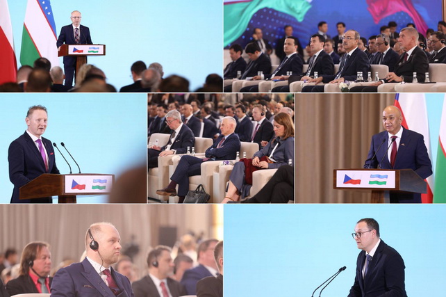 В Ташкенте прошёл узбекско-чешский бизнес-форум