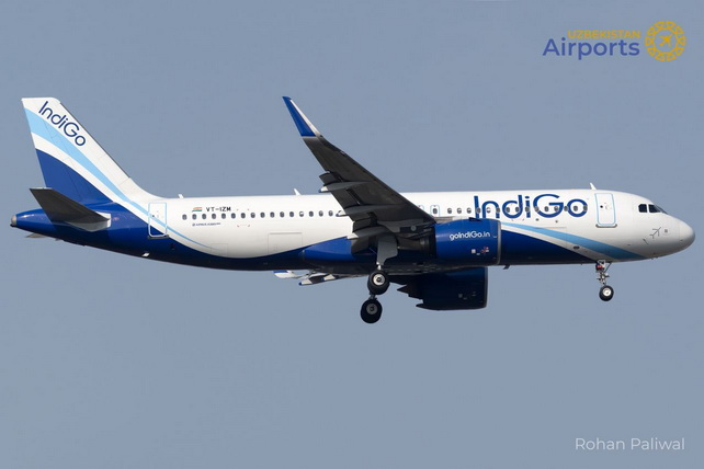 "IndiGo" aviakompaniyasi Mumbaydan Toshkentga to‘g‘ridan-to‘g‘ri reyslarni yo‘lga qo‘ymoqda