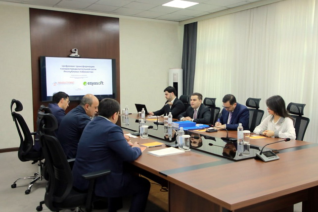 Ўзбекистонда газ саноатини рақамлаштириш муҳокама қилинди