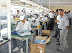 Plant on production of digital TV tuners opens in Navoi