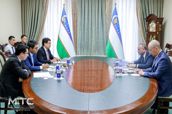 ICT Minister holds meeting with EPAM CEO and President