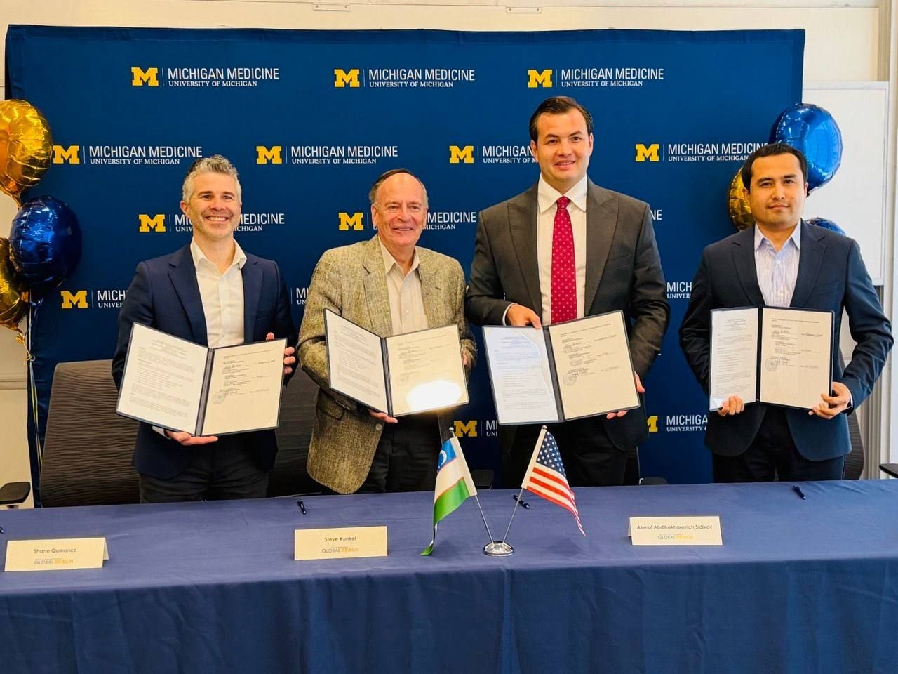 Fergana Medical Institute Lands University of Michigan Partnership