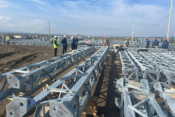 National Electric Networks of Uzbekistan is building a new substation