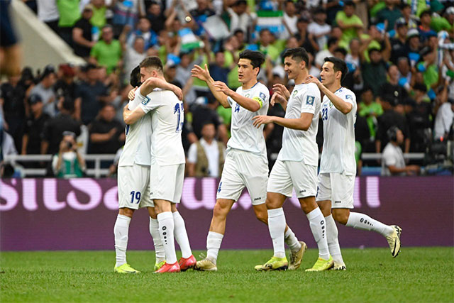 Uzbekistan Defeats Qatar in Dominant World Cup Qualifier Performance