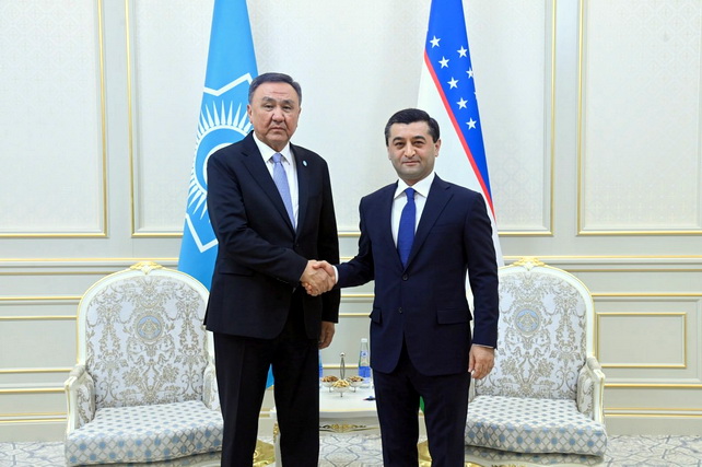 Uzbek FM discusses summit preparations with the Secretary General of the Turkic States Organization