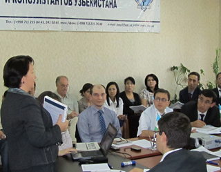 Presentation of risk certification programme “Foundation of banking risks” takes place in Tashkent
