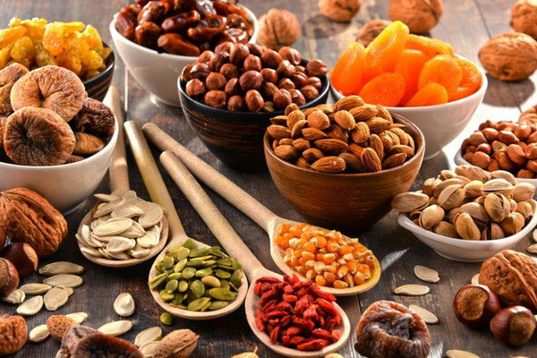 Dynamics of exports of fruits and nuts for 2017-2022
