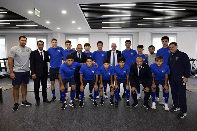 FIFA Delegation Visits Uzbekistan National Football Center