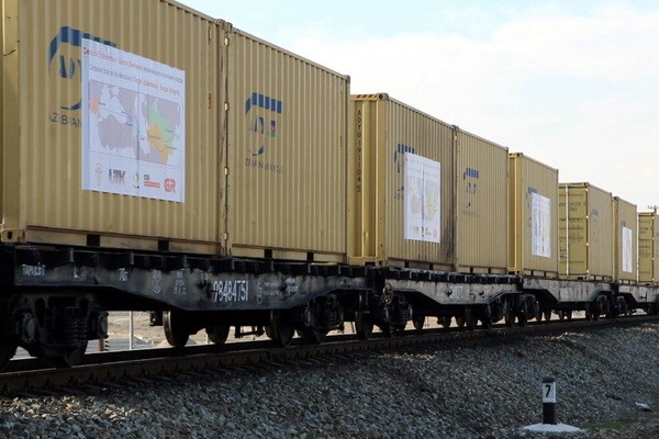 Uzbekistan starts to deliver goods to Europe through the Caspian and the Black Sea