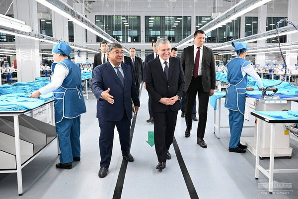 A new enterprise in Shafirkan provided jobs for more than a thousand people