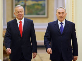 Uzbek leader congratulates Kazakh counterpart